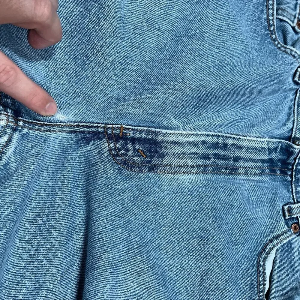 Vintage Levis 550 Jeans 34x30 (38Tag) Blue Relaxed Made in USA‎ 90s Y2K Denim